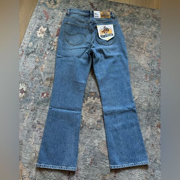 Lee x Daydreamer NWT jeans high rise boot cut crop - Picture 3 of 3
